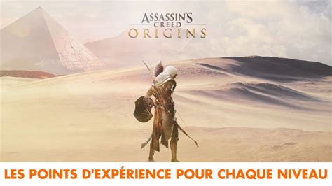 niveau maximum assassin's creed origins